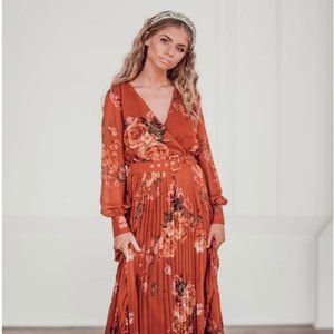 Gabriella Floral Max Dress - Never Worn
